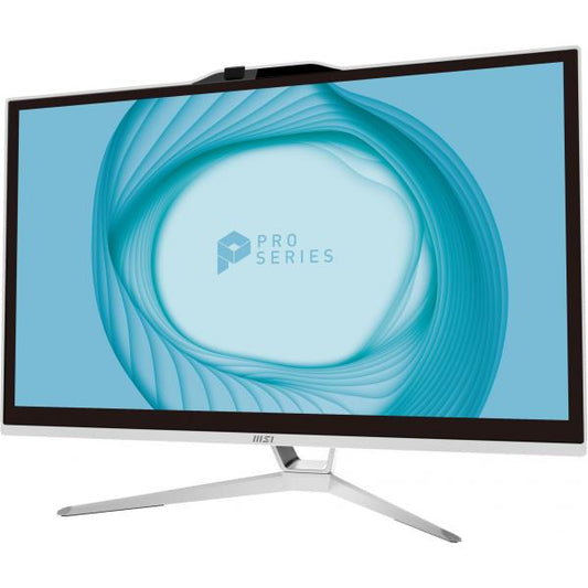 MSI PRO AP222T 13M-007EU ALL IN ONE 21.5" TOUCH SCREEN PENTIUM GOLD G7400 3.7GHz RAM 4GB-SSD 128GB M.2 NVMe-WI-FI 5-WIN 11 PROF BLACK (00-AC0112-007)