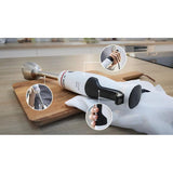 BOSCH MSM4W420 FRULLATORE A IMMERSIONE ERGOMASTER 800W CIOTOLA DA 0.6 LT LAME IN ACCIAIO CON ANTISPLASH BIANCO NERO