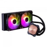 COOLER MASTER DISSIPATORE A LIQUIDO MASTERLIQUID 240L CORE ARGB 240MM RAD, SPECTRUM V3 120 ARGB, ARG