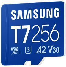 Samsung T7 microSDXC Speicherkarte 256 GB UHS-I bis 170 MB/s fr Smartphones & Tablets (MB-MB256T/WW)