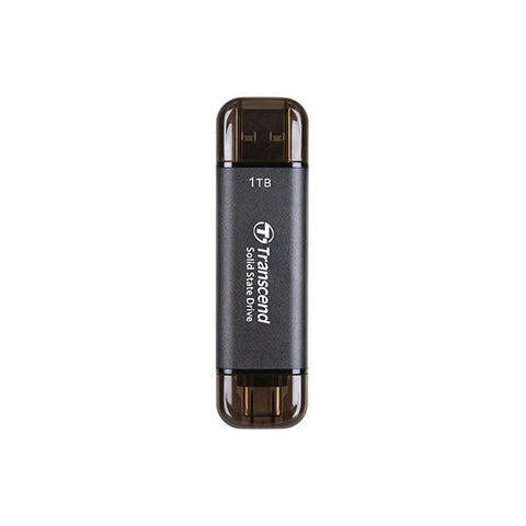 Transcend ESD310C Tecnologia Thunderbolt 1 TB Da USB tipo A a USB tipo C USB 3.2 Gen 2x2 Nero (Esd310C 1000 Gb Black - Warranty: 12M)