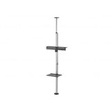 Equip 650621 Supporto TV a parete 177,8 cm (70") Nero, Acciaio inossidabile