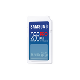 SAMSUNG PRO PLUS 256 GB - VIDEO CLASS V30 / UHS-I U3 / CLASS10 - UHS-I SDXC BIANCO