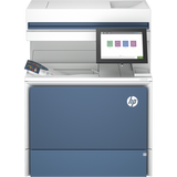 HP Stampante multifunzione Color LaserJet Enterprise 6800dn, Stampa, copia, scansione, fax (opzionale), alimentatore automatico di documenti; Vassoi ad alta capacità opzionali; touchscreen; Cartuccia