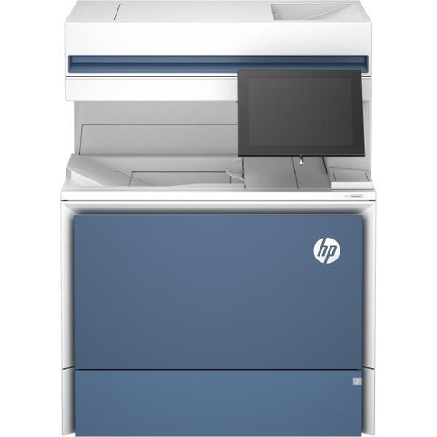 HP Stampante multifunzione Color LaserJet Enterprise 6800dn, Stampa, copia, scansione, fax (opzionale), alimentatore automatico di documenti; Vassoi ad alta capacità opzionali; touchscreen; Cartuccia
