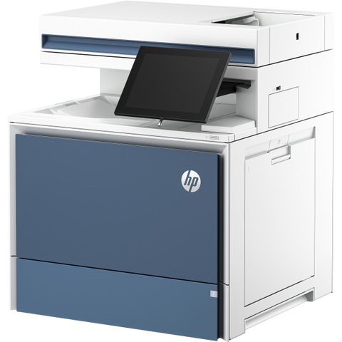 HP Stampante multifunzione Color LaserJet Enterprise 5800dn, Stampa, copia, scansione, fax (opzionale), Alimentatore automatico di documenti; vassoi ad alta capacità opzionali; touchscreen; cartuccia