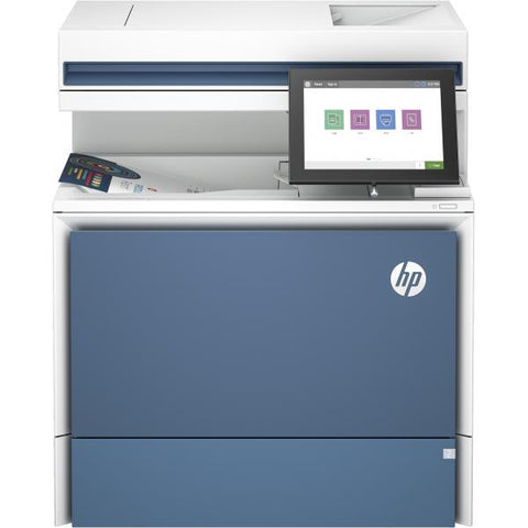 HP Stampante multifunzione Color LaserJet Enterprise 5800dn, Stampa, copia, scansione, fax (opzionale), Alimentatore automatico di documenti; vassoi ad alta capacità opzionali; touchscreen; cartuccia