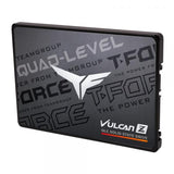 Team Group T-FORCE VULCAN Z T253TY002T0C101 drives allo stato solido 2 TB 2.5 Serial ATA III QLC (Team Group T-FORCE Vulcan Z - 2 TB - S)