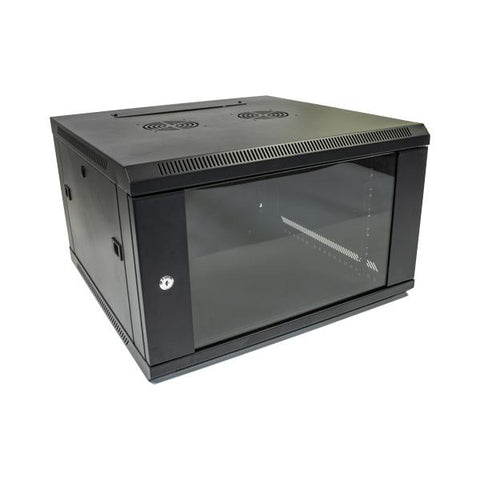 Cablenet 52-9U600BLK-FLAT rack 9U Da parete Nero (CNL 9U WCab 600mm Bk FLATPACK)