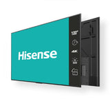 Hisense 100BM66D visualizzatore di messaggi 2,54 m [100] LED Wi-Fi 500 cd/m 4K Ultra HD Nero 24/7 (Hisense 100BM66D 100' Digital Signage Display 4K UHD 500 nits 24/7 Operation with Wifi and Android