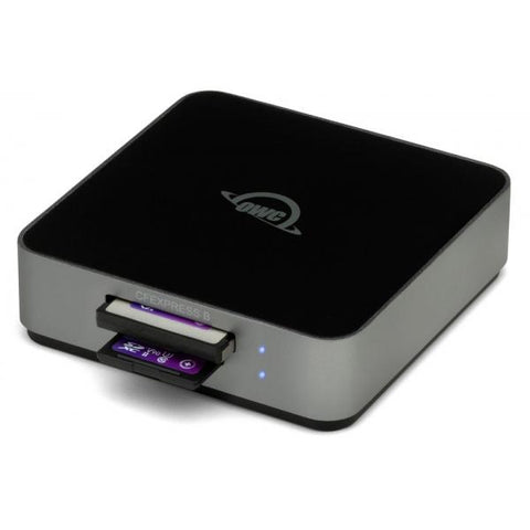 OWC Atlas lettore di schede USB 3.2 Gen 2 (3.1 Gen 2) Type-C Nero