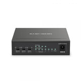 MERCUSYS MS106LP SWITCH DI RETE GESTITO 5 PORTE FAST ETHERNET (10/100) SUPPORTO POWER OVER ETHERNET (PoE) 40 W DESKTOP IN ACCIAIO NERO
