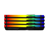 Kingston Technology FURY Beast RGB memoria 128 GB 4 x 32 GB DDR5 5200 MHz