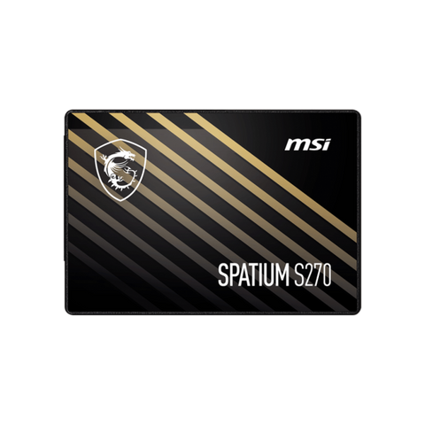 MSI SPATIUM S270 960GB SATA III 2.5" 3D NAND lettura: 500 MB/s- scrittura: 450 MB/s
