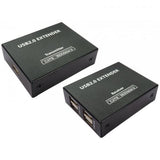 Cables Direct USB2-EXT4P moltiplicatore di rete Ricevitore e trasmettitore di rete (150m USB 2.0 Over Ethernet Extender - 4 Ports)