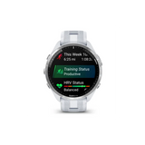 Garmin Forerunner 965 3,56 cm (1.4") AMOLED 47 mm Digitale 454 x 454 Pixel Touch screen Bianco Wi-Fi GPS (satellitare)