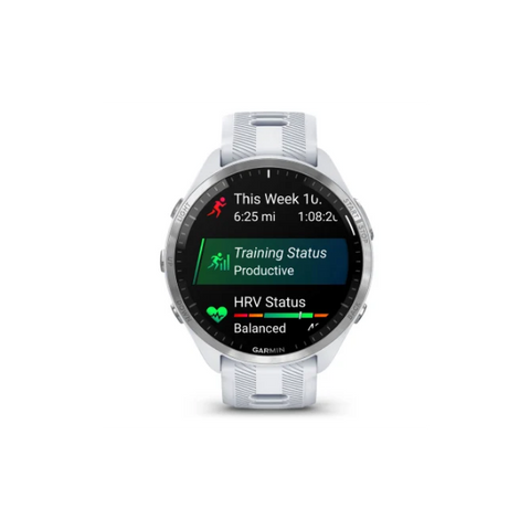 Garmin Forerunner 965 3,56 cm (1.4") AMOLED 47 mm Digitale 454 x 454 Pixel Touch screen Bianco Wi-Fi GPS (satellitare)