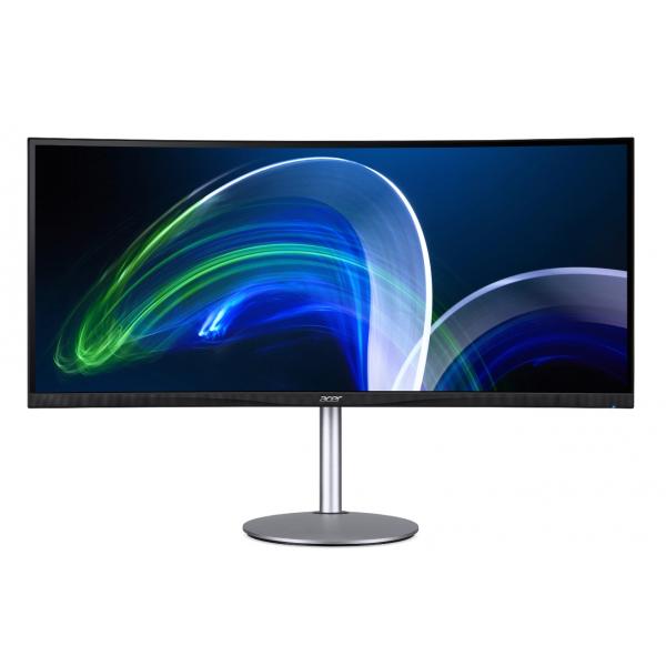 Acer CB382CUR Monitor PC 95,2 cm [37.5] 3840 x 1600 Pixel Quad HD+ LED Nero (CB382CURBEMIIPHUZX 37.5IN 24:10 - 3840X1600 USB-HUB RJ45 TYP-C DOC)