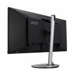 Acer CB342CU Monitor PC 86,4 cm (34") 3440 x 1440 Pixel UltraWide Quad HD LCD Nero, Argento
