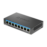 D-Link DMS-108 Non gestito 2.5G Ethernet (100/1000/2500) Nero