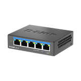D-Link DMS-105 Non gestito 2.5G Ethernet (100/1000/2500) Nero