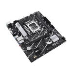 ASUS PRIME B760M-K SCHEDA MADRE INTEL B760 LGA 1700 mATX PCIE 4.0 DUE SLOT PCIE 4.0 M.2 DDR5 REALTEK 2.5GB ETHERNET VGA HDMI SATA 6 GBPS USB 3.2 FRONTALE GEN 1 AURA SYNC