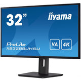 iiyama ProLite XB3288UHSU-B5 Monitor PC 80 cm [31.5] 3840 x 2160 Pixel 4K Ultra HD LCD Nero (iiyama ProLite XB3288UHSU-B5 - Monitor a LED - 32 [31.5 visualizzabile] - 3840 x 2160 4K @ 60 Hz - VA - 30