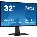iiyama ProLite XB3288UHSU-B5 Monitor PC 80 cm [31.5] 3840 x 2160 Pixel 4K Ultra HD LCD Nero (iiyama ProLite XB3288UHSU-B5 - Monitor a LED - 32 [31.5 visualizzabile] - 3840 x 2160 4K @ 60 Hz - VA - 30