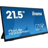 iiyama ProLite T2255MSC-B1 Monitor PC 54,6 cm [21.5] 1920 x 1080 Pixel Full HD LCD Touch screen Nero (iiyama ProLite T2255MSC-B1 - Monitor a LED - 21.5 - touchscreen - 1920 x 1080 Full HD [1080p] @ 6