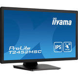 iiyama ProLite T2452MSC-B1 Monitor PC 60,5 cm [23.8] 1920 x 1080 Pixel Full HD LCD Touch screen Multi utente Nero (24 ProLite T2452MSC-B1 Multi-Touch Monitor - 24 Black LED Touchscreen Monitor Full H