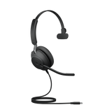 Jabra Evolve2 40 SE Auricolare Cablato A Padiglione Musica e Chiamate USB tipo-C Nero