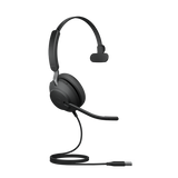 Jabra 24189-889-999 cuffia e auricolare Cablato A Padiglione Musica e Chiamate USB tipo A Nero