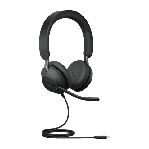 Jabra Evolve2 40 SE Auricolare Cablato A Padiglione Musica e Chiamate USB tipo-C Nero