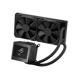ASUS ROG RYUJIN III 240 Processore Raffreddatore di liquidi tutto in uno 12 cm Nero 1 pz (Asus ROG Ryujin III 240mm Liquid CPU Cooler, 2x 120mm PWM Noctua Fans, Full Colour Customisable LCD Display)