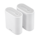 ASUS EBM68[2PK]  Expert Wifi Banda tripla [2.4 GHz/5 GHz/5 GHz] Wi-Fi 6 [802.11ax] Bianco 3 Interno (ASUS EXPERTWIFI SYSTEM EBM68[2PK])
