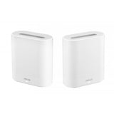 ASUS EBM68[2PK]  Expert Wifi Banda tripla [2.4 GHz/5 GHz/5 GHz] Wi-Fi 6 [802.11ax] Bianco 3 Interno (ASUS EXPERTWIFI SYSTEM EBM68[2PK])