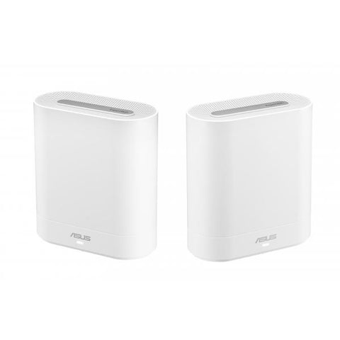 ASUS EBM68[2PK]  Expert Wifi Banda tripla [2.4 GHz/5 GHz/5 GHz] Wi-Fi 6 [802.11ax] Bianco 3 Interno (ASUS EXPERTWIFI SYSTEM EBM68[2PK])