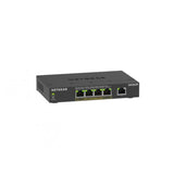 NETGEAR GS305Pv3 Non gestito Gigabit Ethernet [10/100/1000] Supporto Power over Ethernet [PoE] Nero (NETGEAR - router)