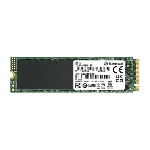 Transcend PCIe SSD 115S 1 TB M.2 PCI Express 3.0 NVMe 3D NAND (SSD 1TB Transcend M.2 MTE115S [M.2 2)