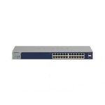 NETGEAR GS724TPv3 Gestito L2 Gigabit Ethernet [10/100/1000] Supporto Power over Ethernet [PoE] Grigio (24-P. GB POE+ SMART MGD SWITCH - 2 SFP PORTS INSIGHT MANAGED)