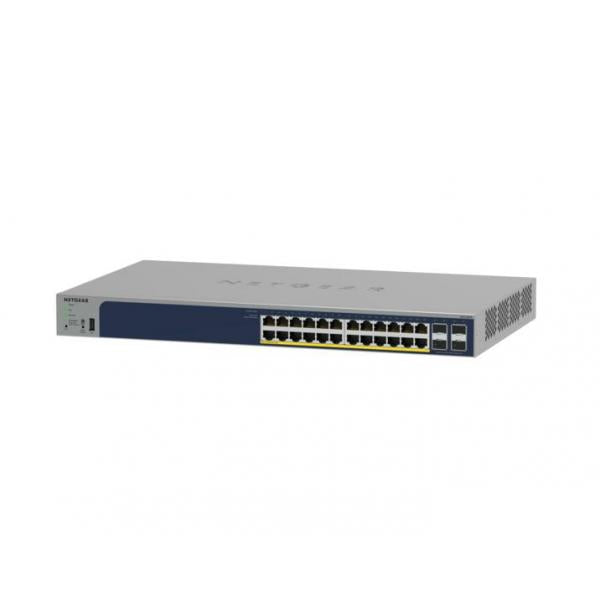 NETGEAR GS752TPP Gestito L2/L3/L4 Gigabit Ethernet [10/100/1000] Supporto Power over Ethernet [PoE] Grigio (Netgear GS752TPP-300EUS 52PT GE POE+ SMART SWITCH [GS752TPP] [2Years warranty])