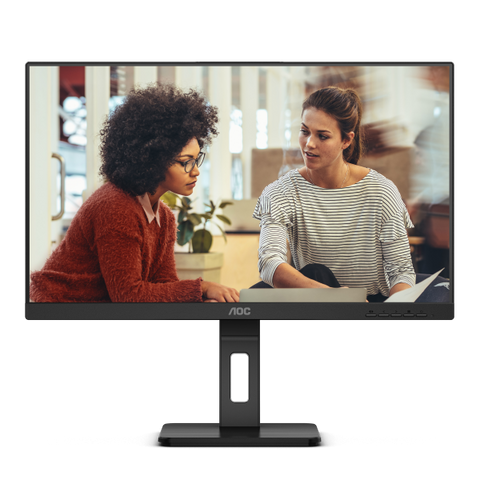AOC Q27E3UMF Monitor PC 68,6 cm [27] 2560 x 1440 Pixel Quad HD Nero (AOC Essential-line Q27E3UMF - Monitor a LED - 27 - 2560 x 1440 QHD @ 75 Hz - VA - 300 cd/m? - 4000:1 - 4 ms - HDMI, DisplayPort -