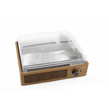 Technaxx TX-186 Giradischi con trasmissione a cinghia Nero, Legno