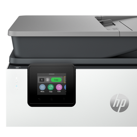 HP OfficeJet Pro Stampante multifunción HP 9120e, Color, Stampante per Piccole e media imprese, Stampa, copia, scansione, fax, HP+; idonea una HP Instant Ink; sello de teléfono inteligente o tableta; pantalla táctil