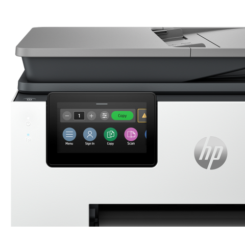 HP Stampante multifunzione OfficeJet Pro 9130b, Colore, Stampante per Piccole e medie imprese, Stampa, copia, scansione, fax, wireless; stampa da smartphone o tablet; alimentatore automatico di docum