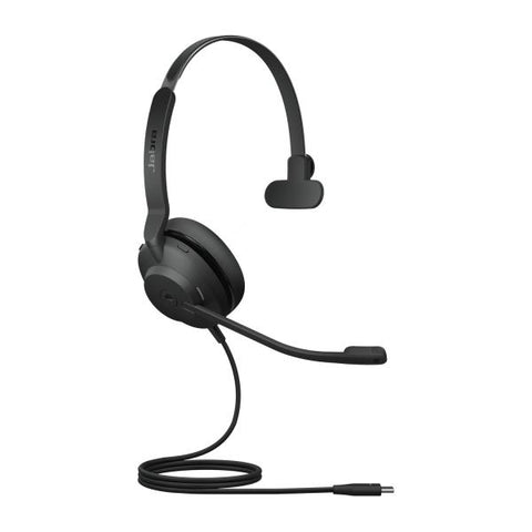 Jabra Evolve2 30 Auricolare Cablato A Padiglione Ufficio USB tipo-C Nero