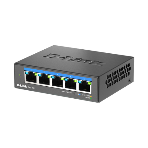 D-Link 5-Port Multi-Gigabit Unmanaged Switch Non gestito 2.5G Ethernet [100/1000/2500] (5-Port Multi-Gigabit Unmanaged)