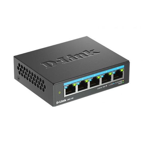 D-Link 5-Port Multi-Gigabit Unmanaged Switch Non gestito 2.5G Ethernet [100/1000/2500] (5-Port Multi-Gigabit Unmanaged)