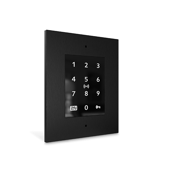 2N Access Unit 2.0 Lettore di base per il controllo degli accessi Nero