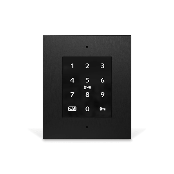 2N Access Unit 2.0 Lettore di base per il controllo degli accessi Nero